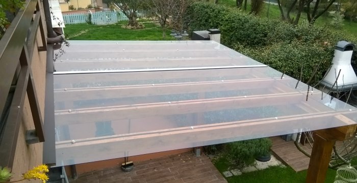 Policarbonato coperture domestiche